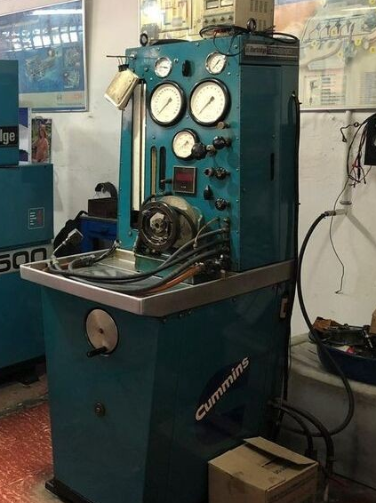 Banco de pruebas para bombas de combustible Cummins PT